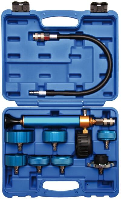 BGS Coffret de diagnostic du système de refroidissement 9 pièces ; BGS technic (8514)