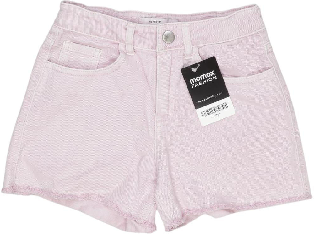 name it Mädchen Shorts, Pink, Gr. EU 134, Baumwolle - Second Hand