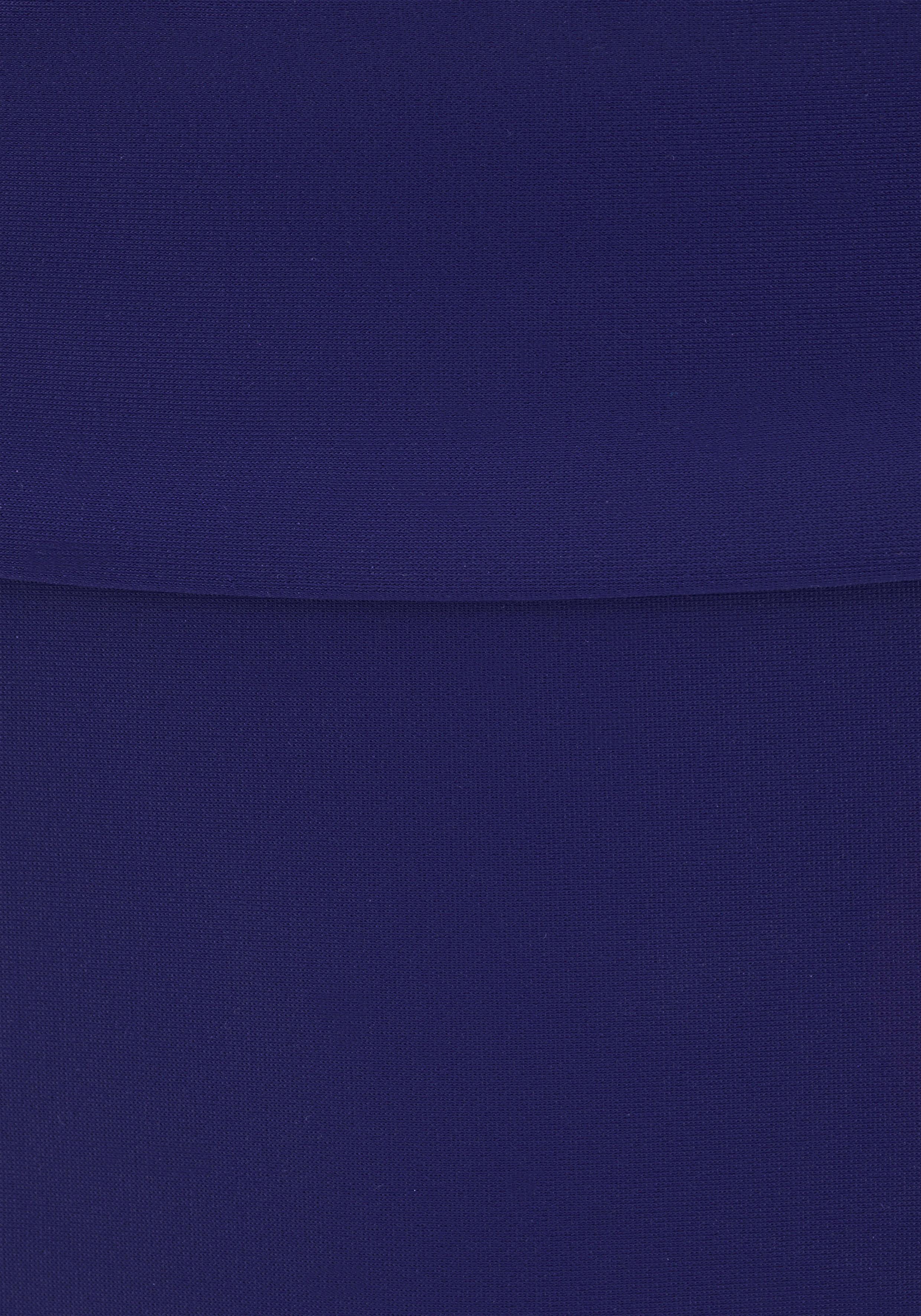 Bügel-Bikini LASCANA, Damen, Gr. 44, Cup D, blau, Polyamid, unifarben, Bikini-Sets Bügel-Bikini, mit Raffungen am Cup blau 44, Cup D