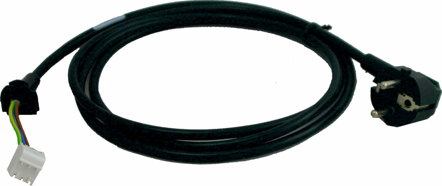 Câble de raccordement au secteur Wolf 274421199 avec fiche de contact de protection
