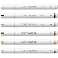 COPIC® Ciao Layoutmarker-Set »acrea Essentials« 6 Stück weiß