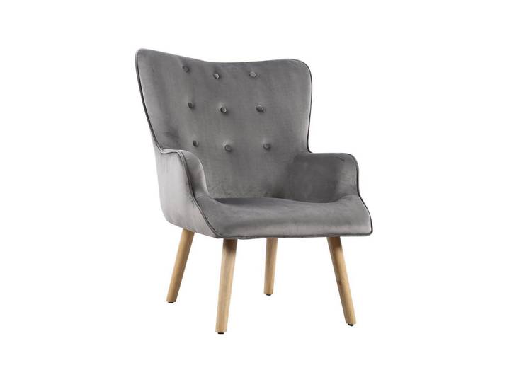 Habitat Garten Sessel odense Grau, 81x92x73 cm, Wohnzimmer, Sessel, Polstersessel