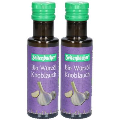 Seitenbacher Bio Würzöl Knoblauch x2 2x100 ml