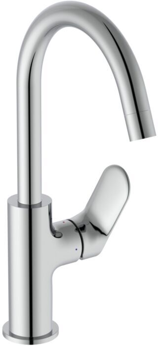 Ideal Standard O Waschtischarmatur BE016AA Ausladung 150mm, Push-Open Ventil, chrom