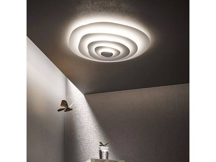 Plafonniers Led Ultra minces nordiques Design créatif lampe nuage blanc irrégulier salon salle à manger étude chambre principale lumière