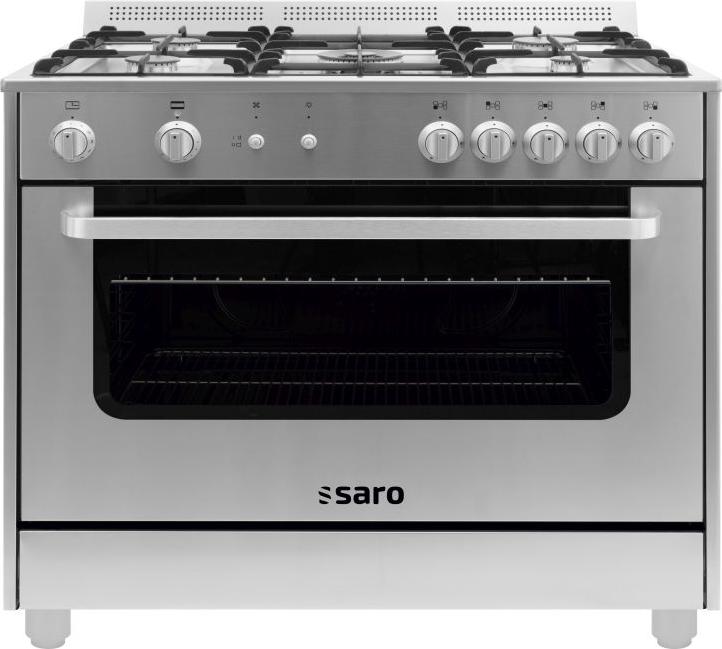 SARO Multifunktionsherd Gas/Gas, Modell TS95C71X
