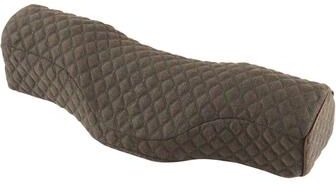 Uplift Essentials High Fidelity Cervical Sleeping Roll Pillow brown