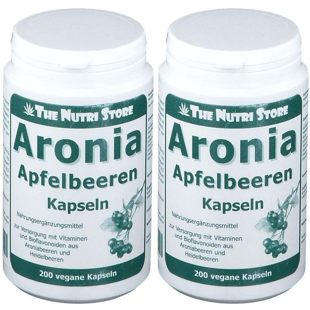 Aronia Apfelbeeren Kapseln 2x 2x200 St