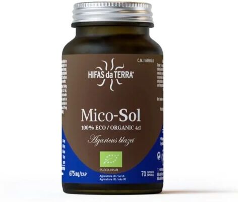 Hifas da Terra Mico-Sol Pure Extract 70 Capsules