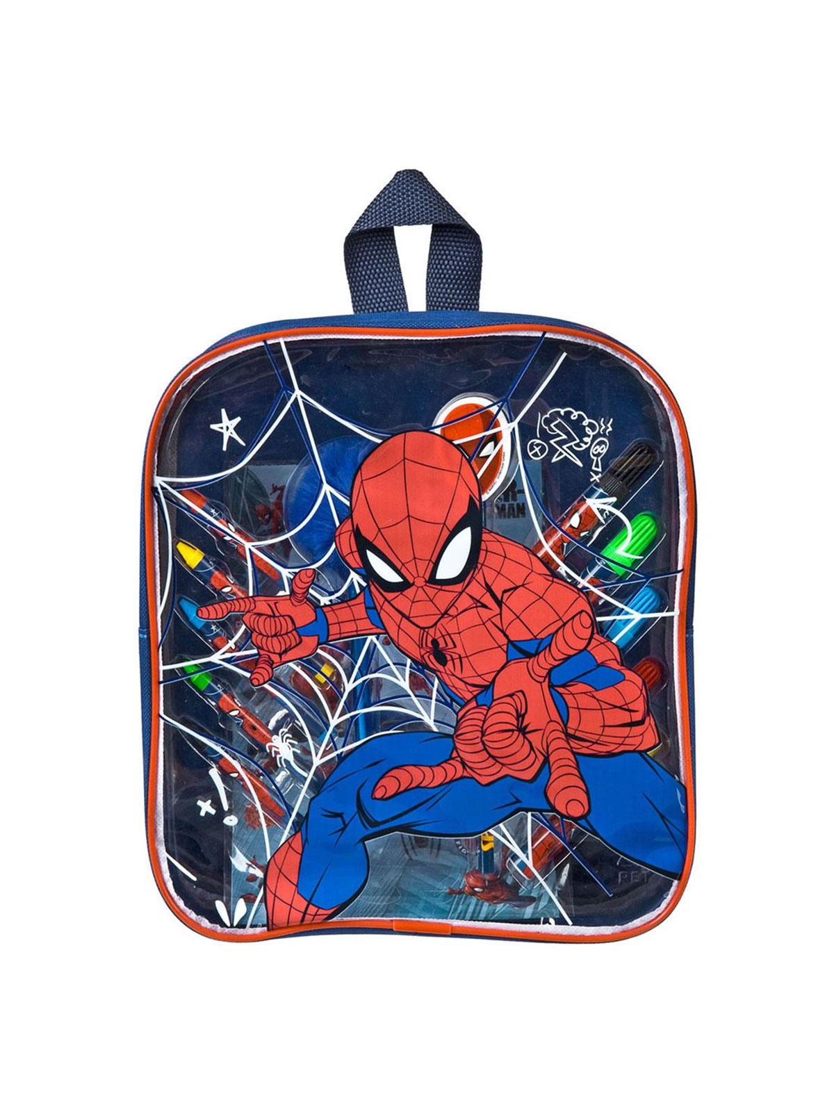 Undercover - Spiderman in Backpack Coloring Set