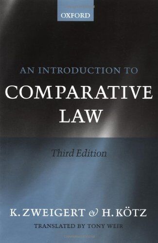Konrad Zweigert - An Introduction To Comparative Law - Preis vom 10.10.2026 11:48:34 h