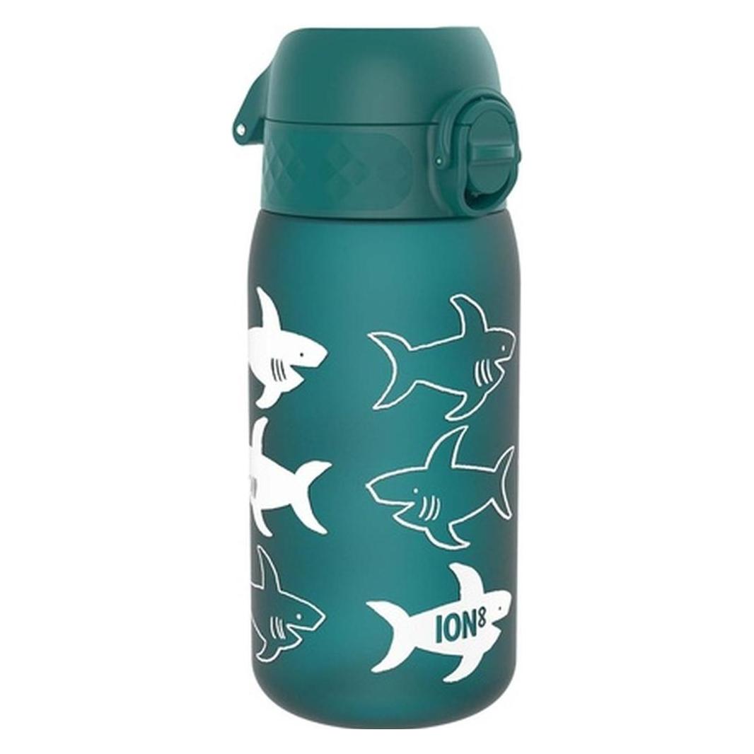 ION8 Kinder-Trinkflasche auslaufsicher mit hygienischem Deckel und Tragegriff (0.35 l) (0619098088687)
