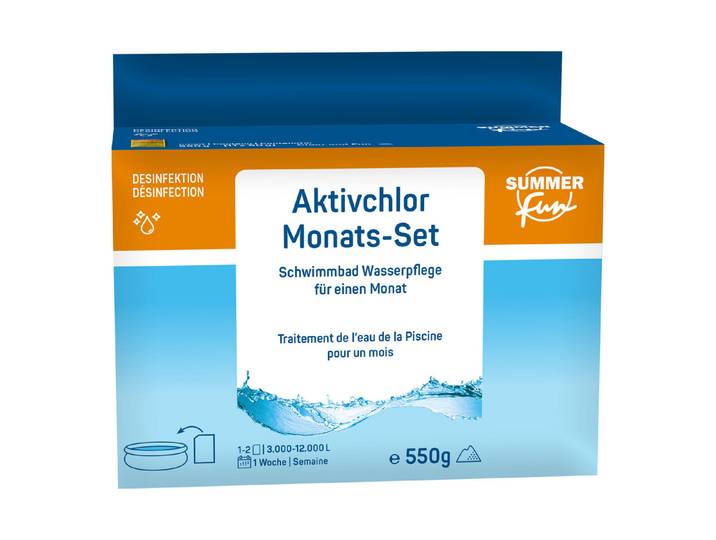 Summer Fun Monats-Set Chlor 210 g