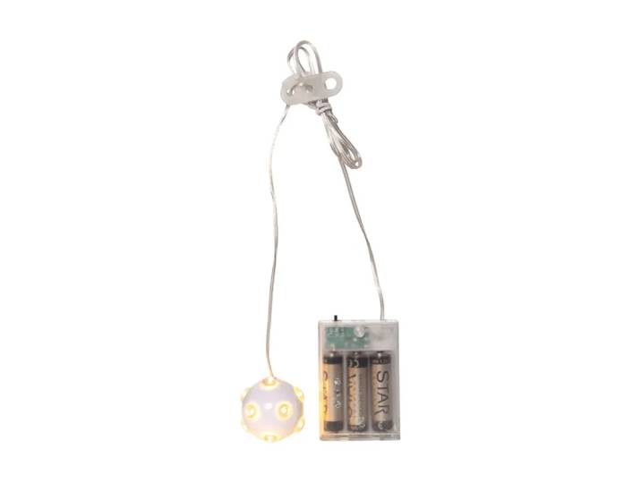 Star Trading Guirlande lumineuse Lighty, source lumineuse pour étoile de l Avent Balle blanche'