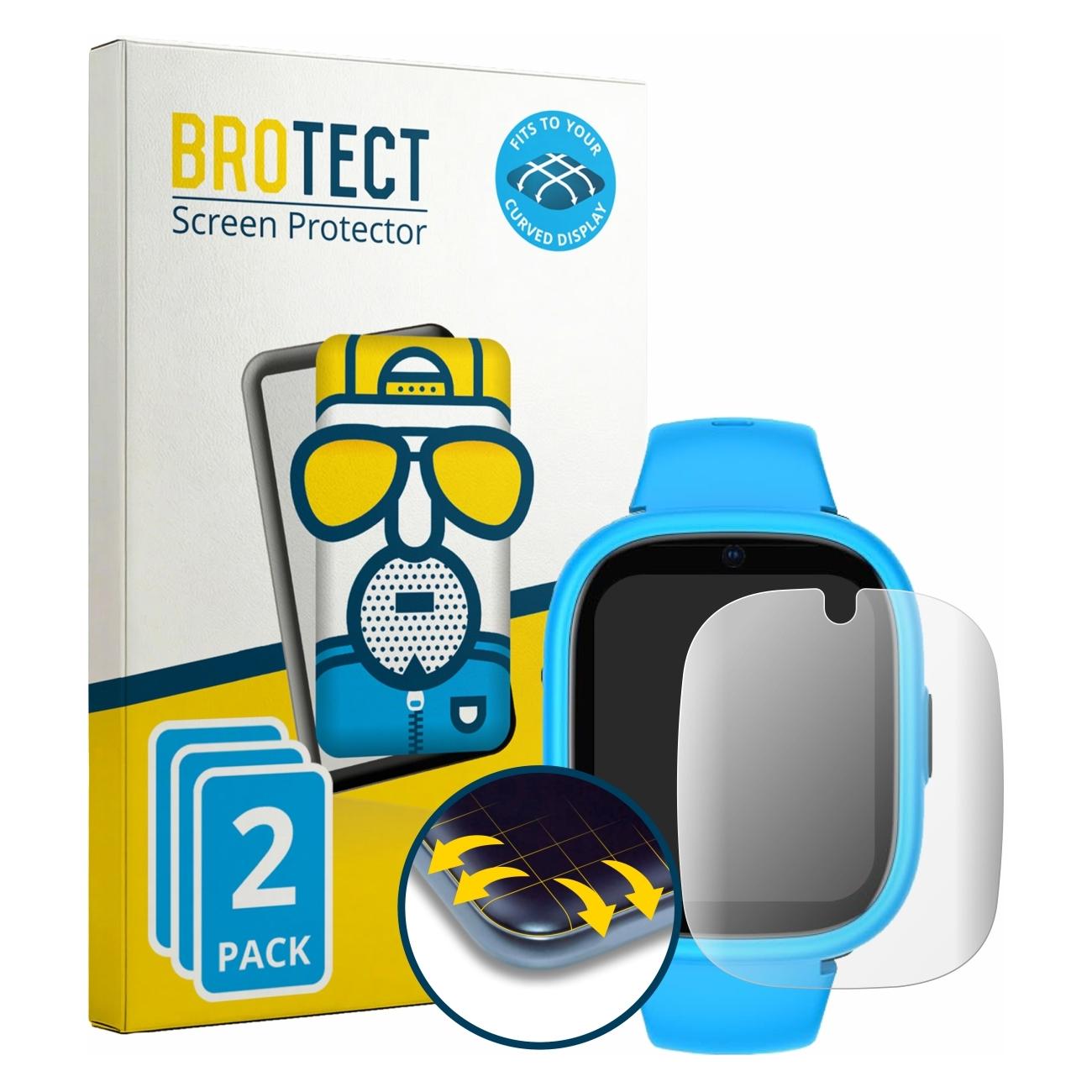 Brotect Fullscreen für Lagenio K3 Schutzfolie Displayschutz Folie Matt Entspiegelungsfolie (5664575)