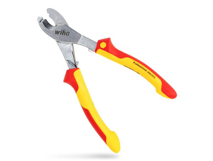 Wiha - Pince Coupe-câbles Professional Electric Avec Ressort D'Ouverture Activable Et Désactivable 210 Mm\, 8 1/4' (43662)