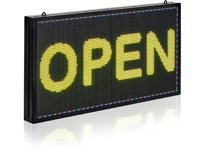VEVOR Programmeerbaar LED-Bord Digitaal Scrollend Displaybord P5 Full Color