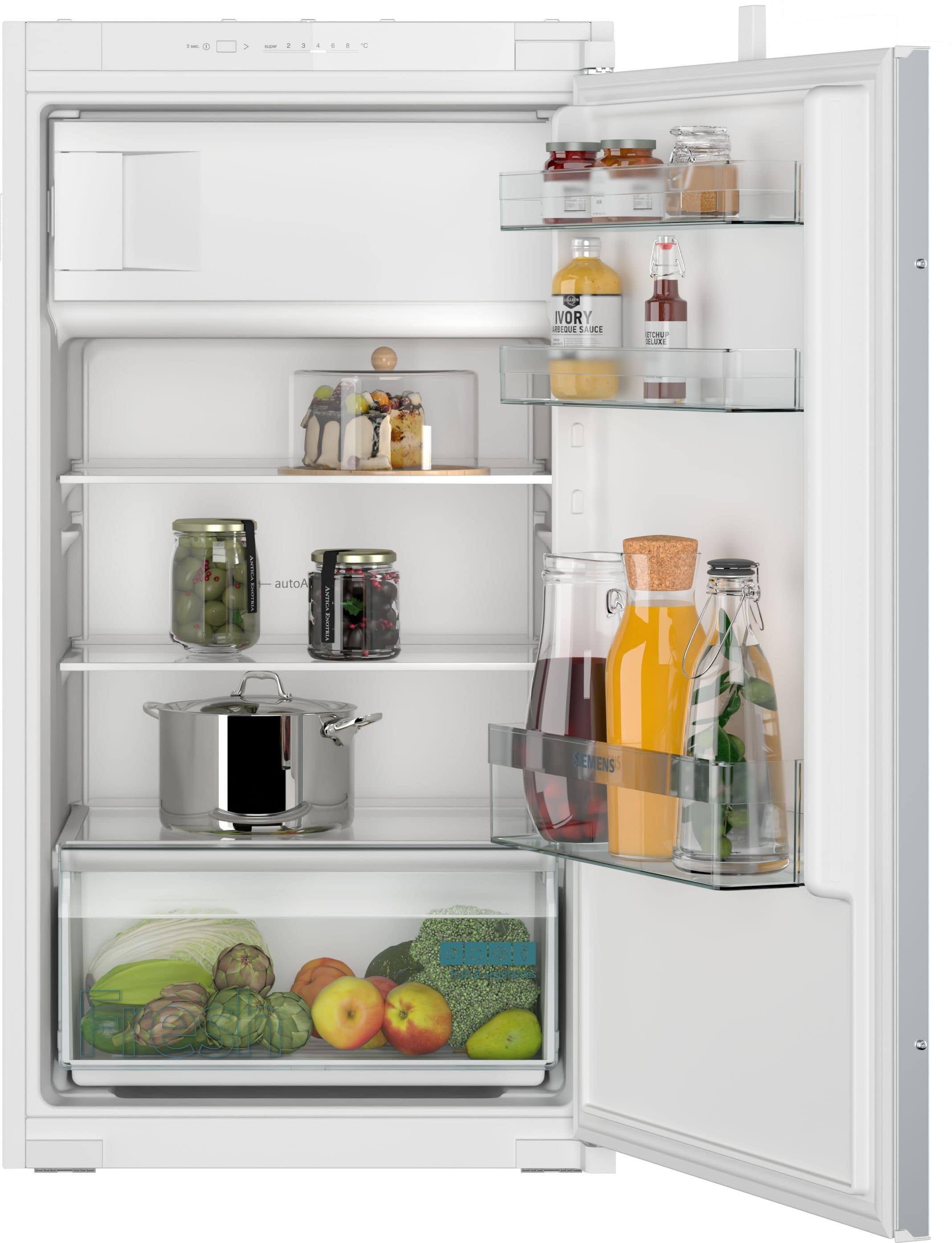 Siemens iQ100 KI32LNSE0 Schlepptür 132 l 102,5 cm Einbaukühlschrank EEK: E 145 kWh Jahr