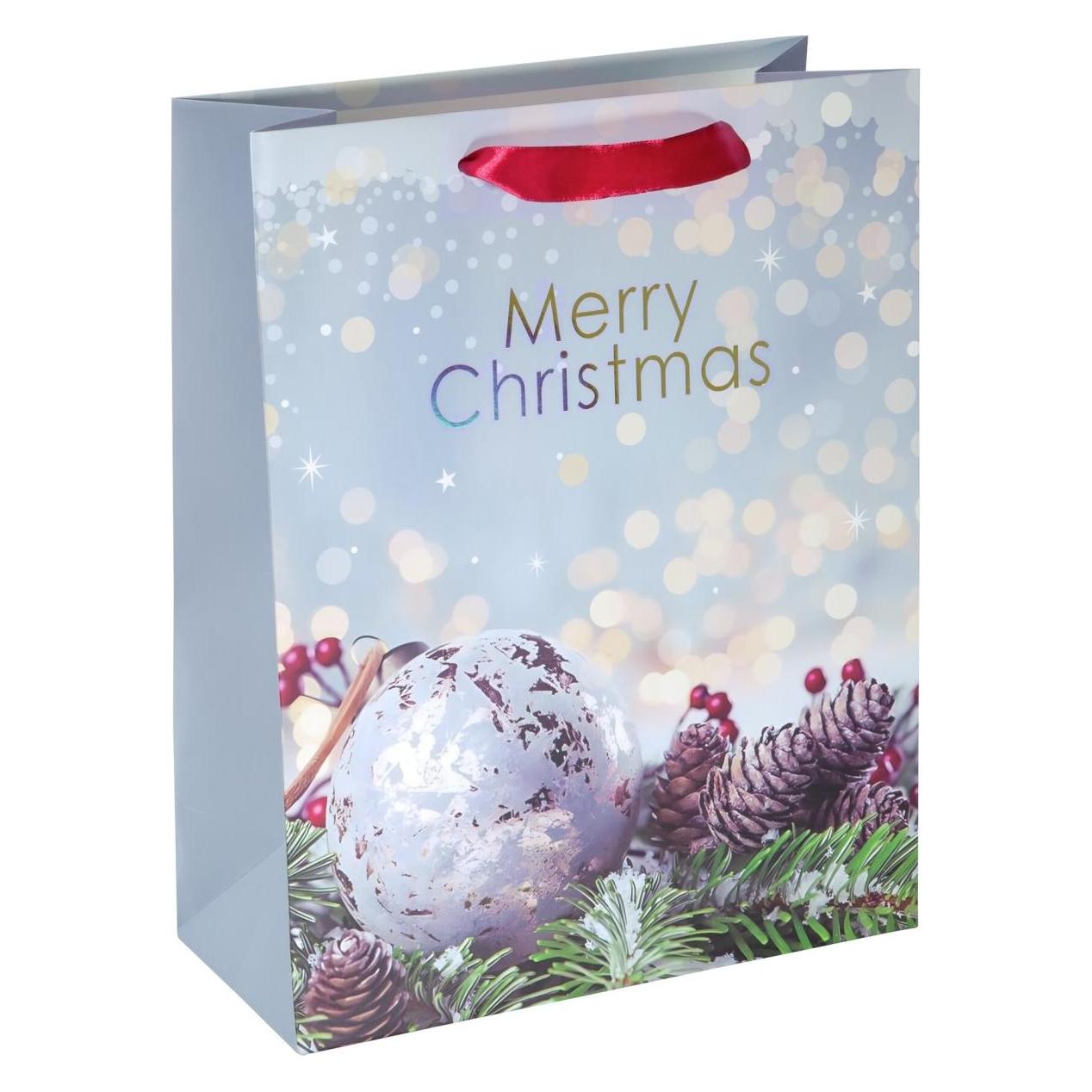 Sigel 5 Geschenktaschen Charmful Christmas Large Motiv 26,0 x 33,0 cm (5x) (GT114)
