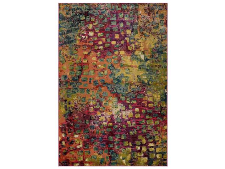 benuta Teppich Casa Mehrfarbig 140x200 cm, Abstrakt, Rechteckig, 140x200 cm, wasserabweisend, Teppiche und Böden, Teppiche