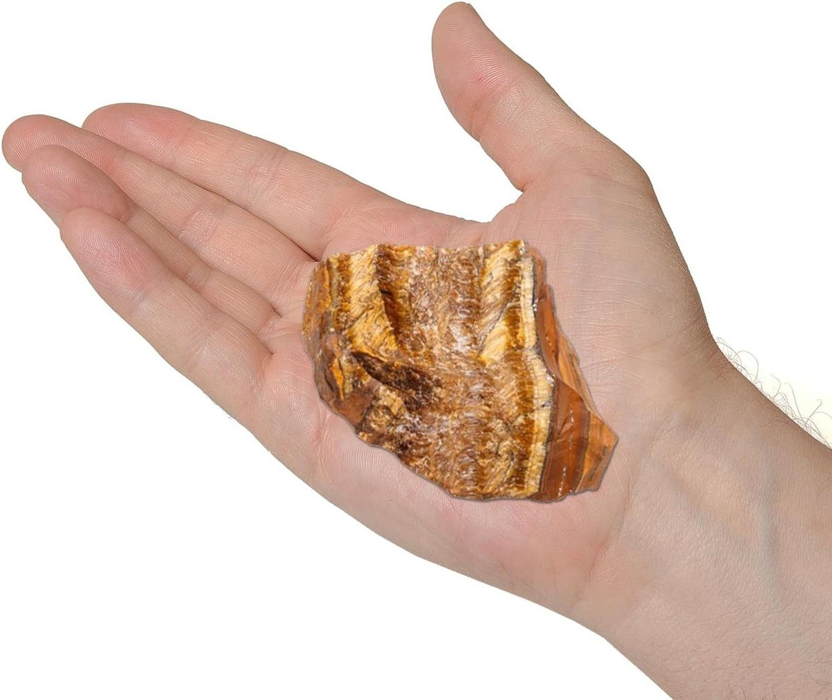 Cosensi Tijgeroog ruwe kristallen voor decoratie en edelsteen wikkelen met Reiki healing energie