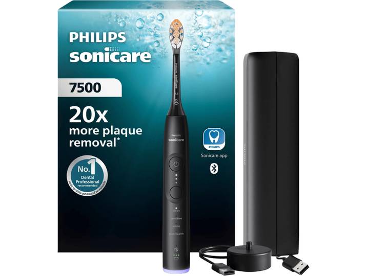 Philips Sonicare Series 7500 HX7421/13 Zwart