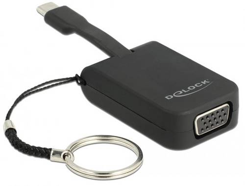 Delock USB 2.0 Adapter [1x USB-C Stecker - 1x VGA-Buchse] 63941 0.03m
