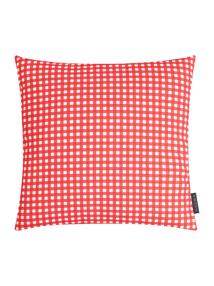 Magma Heimtex Kissenhülle "Vichy" in Rot - (L)45 x (B)45 cm - onesize
