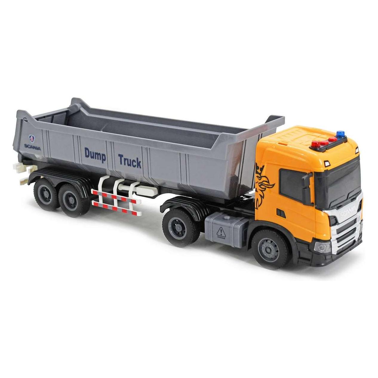 Toymax SCANIA lastbil m/bent lad, lys & lyd, 41x9,5x11,5 (520598)