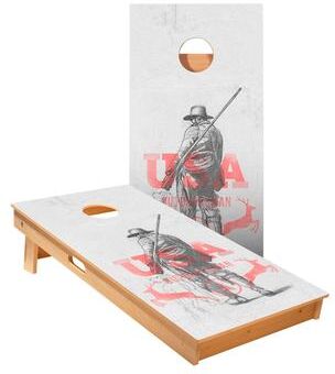 Skip's Garage USA Outdoorsman Cornhole Boards