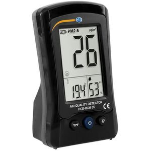 PCE Luftmessgerät RCM 05, stationär, Messung von Feinstaub, mit Alarm und Akku