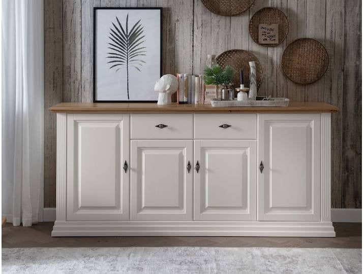 Sideboard 202x91cm 'Jale' Kiefer & Eiche massiv WZ-0622