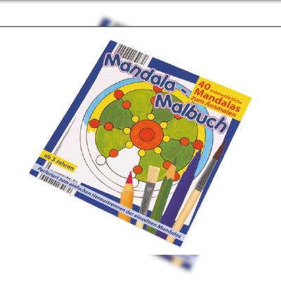 Mandala Malbuch - 40 Blatt Ausmalbuch für Entspannung, Konzentration und kreatives Malen, Schwarz/Weiß