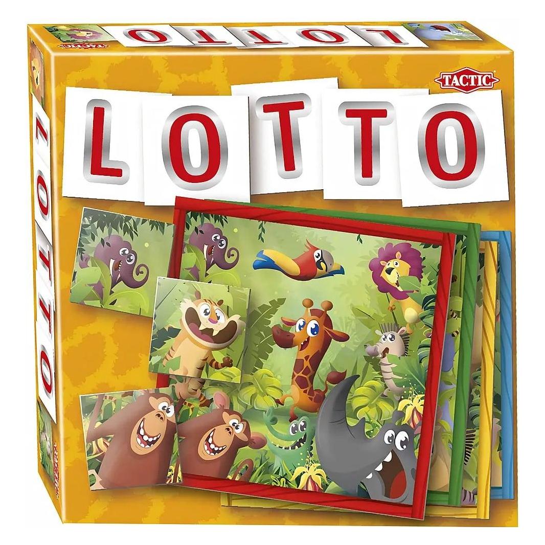 Tactic Dschungel-Lotto (Englisch, Finnisch, 2 - 4 Spieler) (56311)