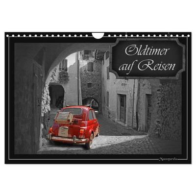 Oldtimer auf Reisen (Wandkalender 2026 DIN A4 quer), CALVENDO Monatskalender
