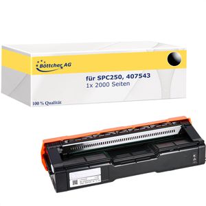 kompatibel für Ricoh Type SPC250 407543 2000 Seiten schwarz