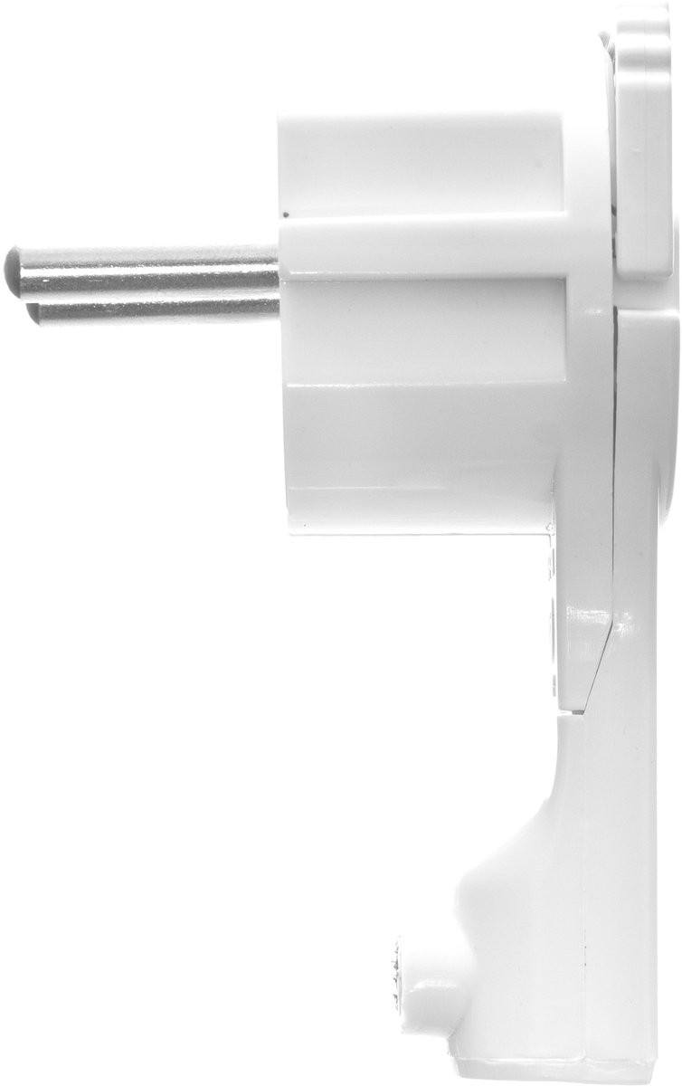 Awtools WT-16UP Hoekstekker Plat Wit Set van 10