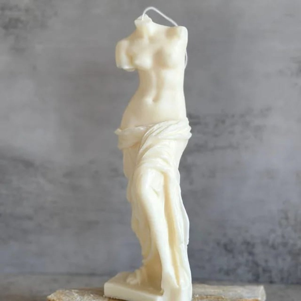 Wit Venus standbeeld aromatherapie kaars decoratieve figuurkaars