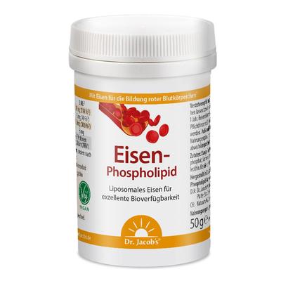 Eisen-Phospholipid Dr.Jacob's Pulver 64 g Puder