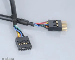 AKASA USB 2.0 Internal Extension 40cm