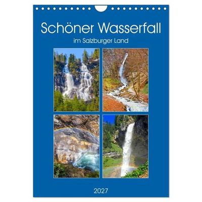 Schöner Wasserfall (Wandkalender 2027 DIN A4 hoch), CALVENDO Monatskalender