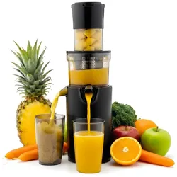Tesla Slowjuicer SJ500 XL, Entsafter, Schwarz