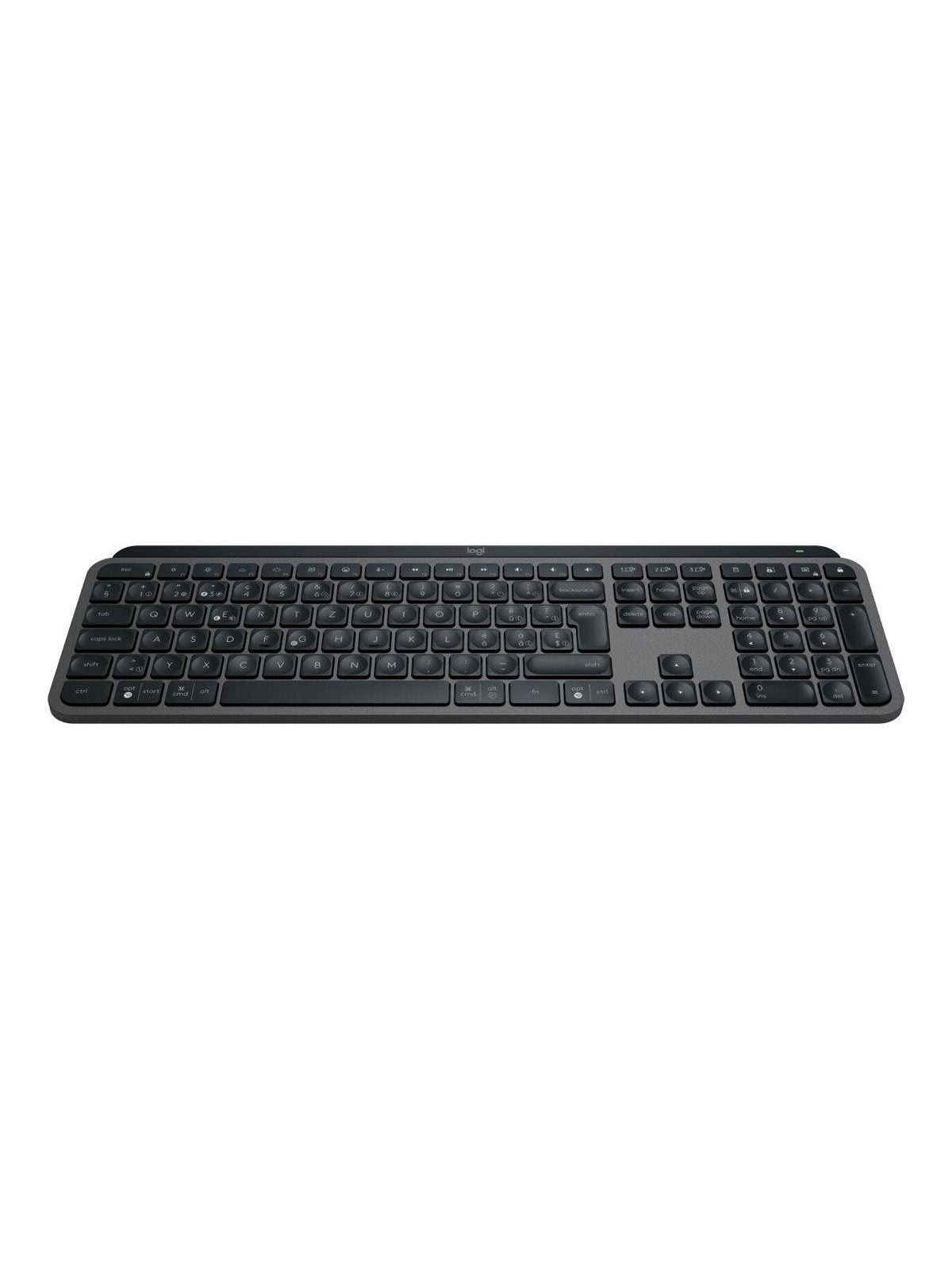 Logitech MX Keys S - Tastatur - Schweiz - Grau