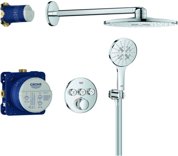 Grohe Grohtherm Smartcontrol Duschsystem 34863000 Unterputz, chrom