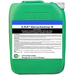 ILKA Geruchsneutralisierer 9002-010, Geruchsstop N, Konzentrat, ohne Duft, Kanister 10 Liter