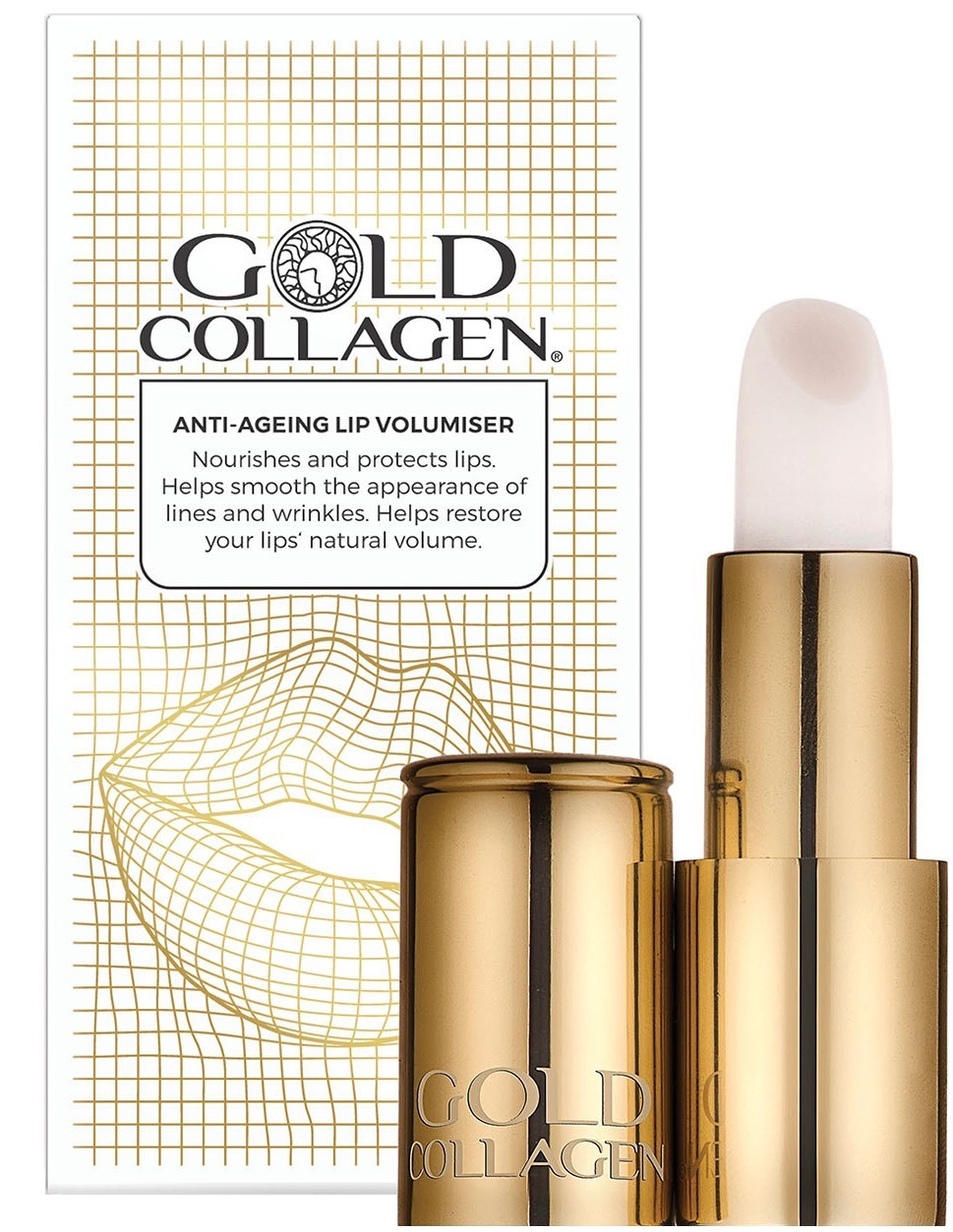 Gold Collagen Anti-Ageing Lip Volumiser 4g