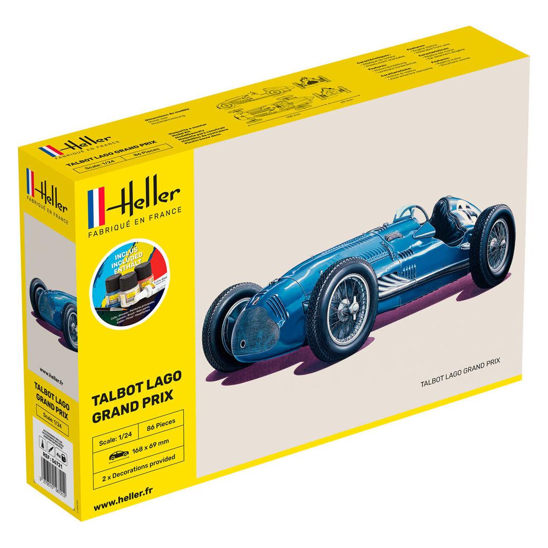 Heller STARTER KIT Talbot Lago Grand Prix (56721)