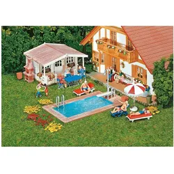 Faller 180542 H0 Swimming Pool und Ga