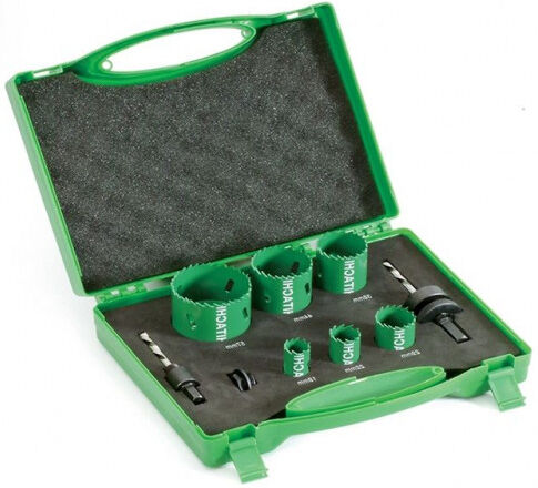HiKOKI 752172 Jeu de scies cloches pour électriciens BI-Metal 9 pieces
