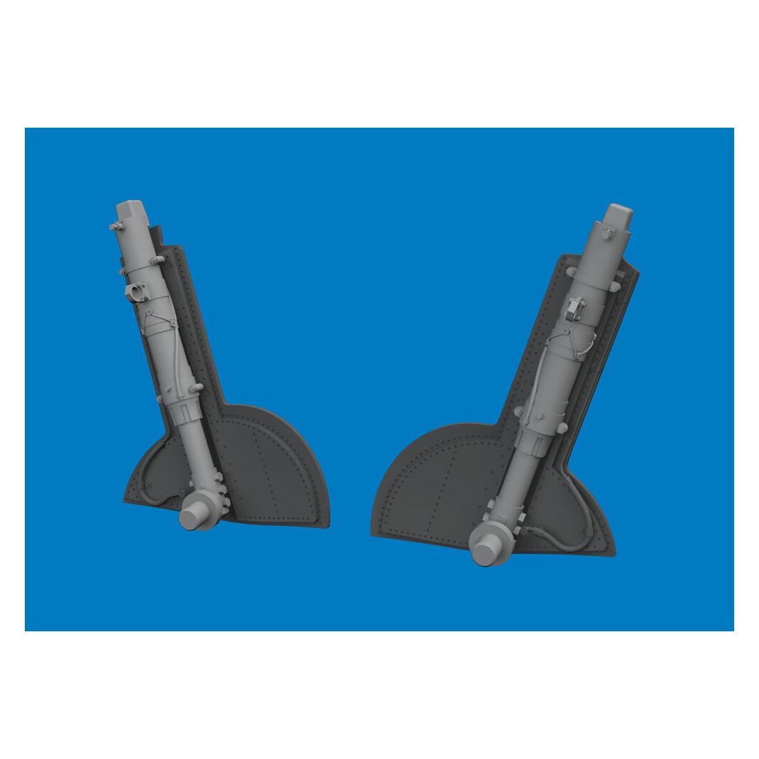 Eduard Spitfire Mk.Vc undercarriage legs PRINT for (6481173)